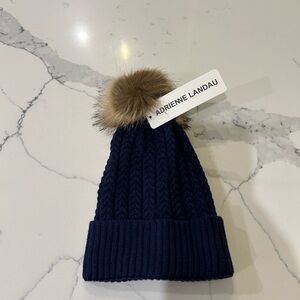Brand NEW tags attached!!! BEAUTIFUL navy beanie!!!